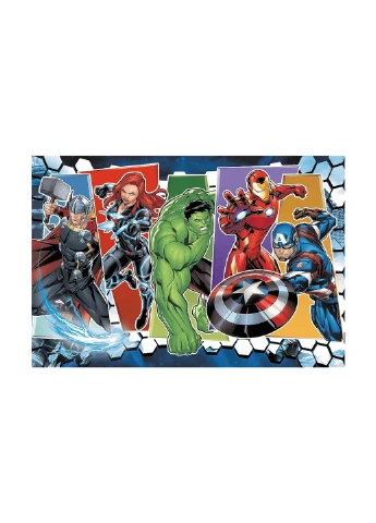 Дитячі пазли Marvel "Непереможні месники", 60 елементів 33х22 см Trefl (260514183)
