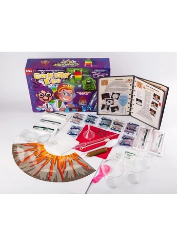 Набор для проведения опытов "CHEMISTRY KIDS" УКР 22х8х34 см Danko Toys (260514239)