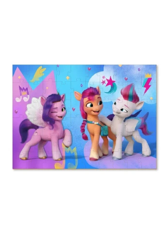 Дитячі пазли My Little Pony "Стильні подружки", 60 елементів, з фігуркою 32х23 см Dodo (260514312)