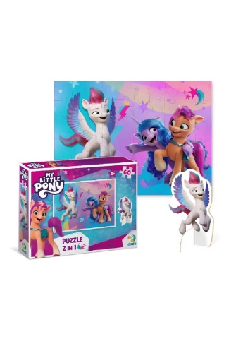 Дитячі пазли My Little Pony "Пригоди Санні, Ізі та Зіпп", 60 елементів 32х23 см Dodo (260513584)