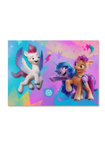 Дитячі пазли My Little Pony "Пригоди Санні, Ізі та Зіпп", 60 елементів 32х23 см Dodo (260513584)