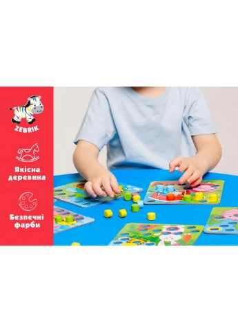 Дитяча мозаїка з картинками 21х24х6 см Vladi toys (260512292)