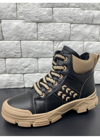 Черные кэжуал осенние демисезонные ботинки cn30757-30 Jong Golf