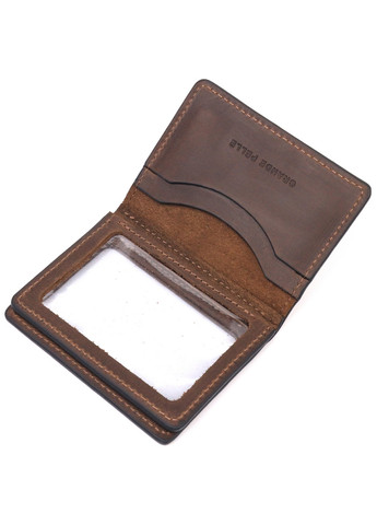 Мужская обложка для документов 10х7,5х1 см Grande Pelle (260515053)