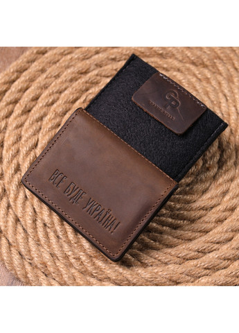 Мужская обложка для документов 10х7,5х1 см Grande Pelle (260515053)