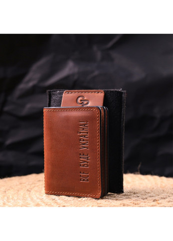 Мужская обложка для документов 10х7,5х1 см Grande Pelle (260515040)