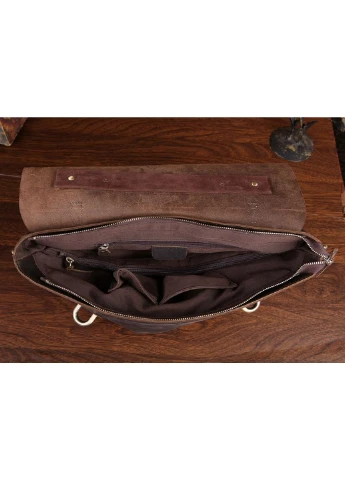 Чоловічий шкіряний портфель 40х32х10 см Vintage (260514742)