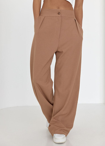 Жіночі штани вільного крою з кишенями Lurex (260510760)