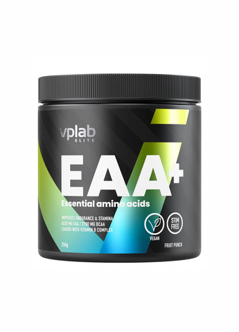 Аминокислоты EAA Plus - 250g Fruit Punch VPLab Nutrition (260516959)