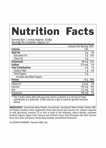 Протеїн 100% Whey Protein - 913g Vanilla Nutrex (260516989)