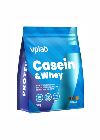 Казеин протеин Casein & Whey - 500g Chocolate VPLab Nutrition (260516979)