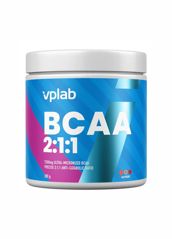 Амінокислоти BCAA 2-1-1 - 300g Raspberry VPLab Nutrition (260516975)