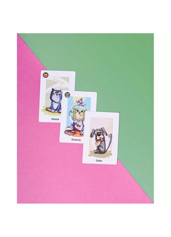 Настільна гра "Коти проти Прибульців" рус 5х21х15 см Bombat (260512617)