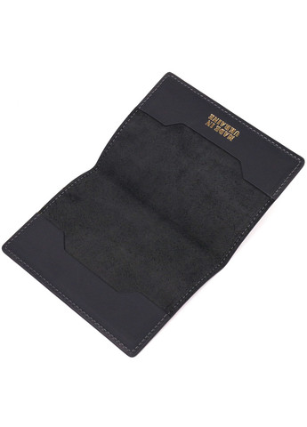 Шкіряна обкладинка для документів 10х14х0,5 см Grande Pelle (260514141)