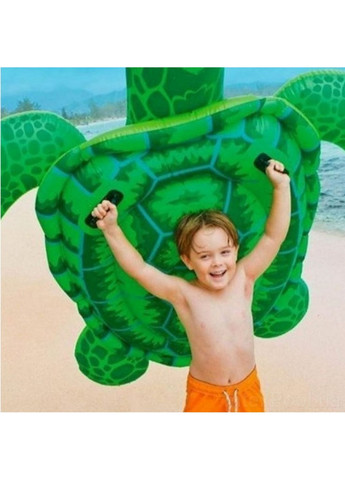 Дитячий надувний плотик "Черепаха" 150x127 см Intex (260531740)