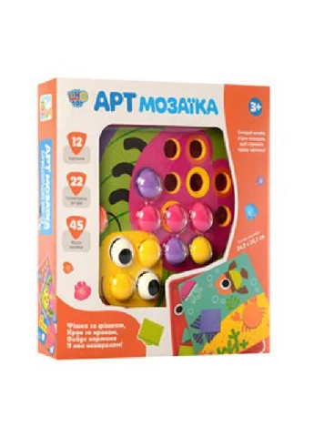 Детская мозаика, 12 картинок 31,5х5,5х31,5 см Limo Toy (260530929)