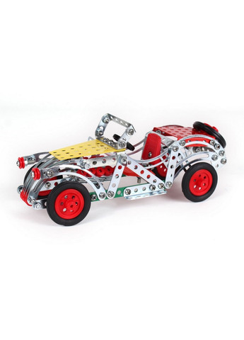 Детский конструктор металлический "Ретро автомобиль", 284 детали 19х23х43 см ТехноК (260530064)