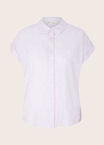 Світло-лілова літня блуза Tom Tailor