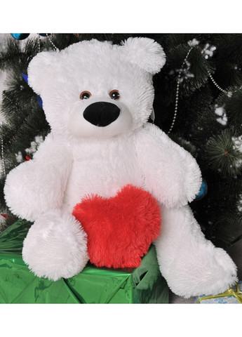 М'яка іграшка ведмедик із серцем 45 см Алина (260532380)