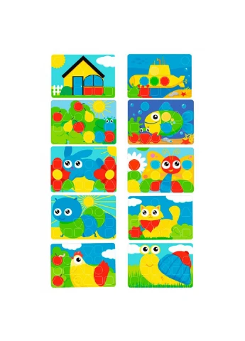 Игрушка "Мозаика " 5х37,5х29 см ТехноК (260532169)