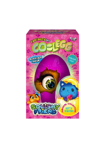 Набір творчої творчості "Cool Egg" 13х13х20,5 см Danko Toys (260530100)