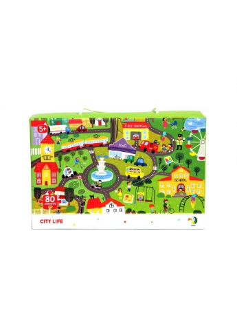 Пазл City Life, 80 деталей 5х26х15 см Dodo (260530244)