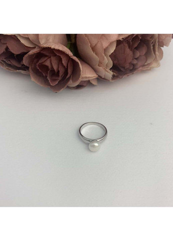 Серебряное кольцо с натуральным жемчугом Silver Breeze (260516660)