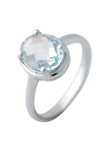 Серебряное кольцо с натуральным топазом 2.76ct Silver Breeze (260516477)