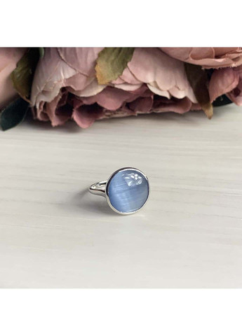 Серебряное кольцо с кошачим глазом Silver Breeze (260516337)