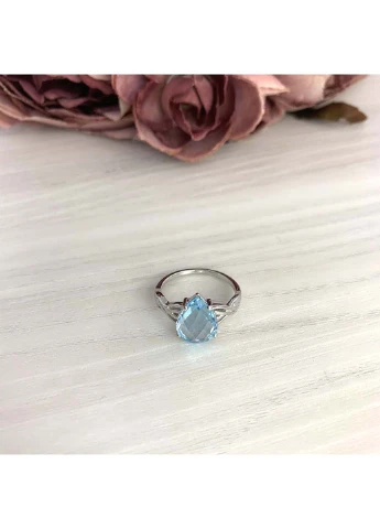 Серебряное кольцо с натуральным топазом 10.013ct Silver Breeze (260516771)