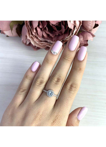 Серебряное кольцо с натуральным топазом Silver Breeze (260516798)