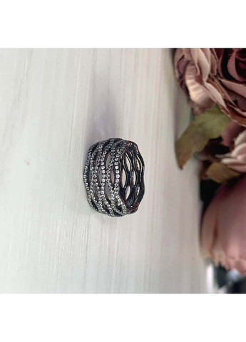 Срібна каблучка з фіанітами. Silver Breeze (260516442)