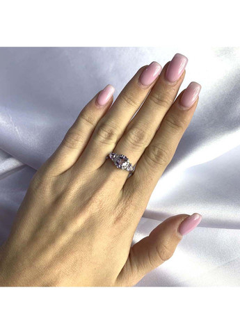 Серебряное кольцо с натуральным аметистом 1.684ct Silver Breeze (260516720)
