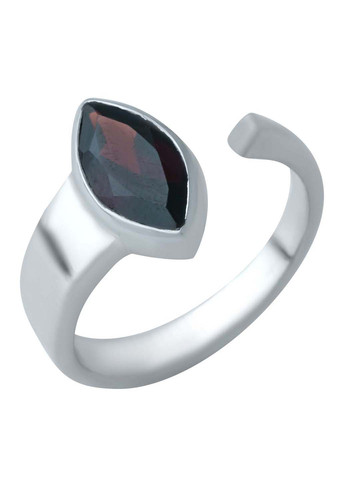 Серебряное кольцо с натуральным гранатом 1.4ct Silver Breeze (260516128)