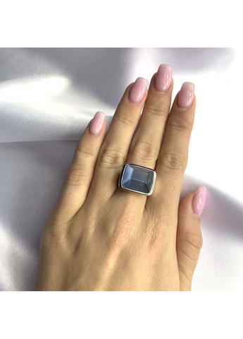 Срібна каблучка з котячим оком Silver Breeze (260516715)