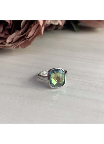 Срібна каблучка з натуральним містик топазом 4.05ct Silver Breeze (260516717)