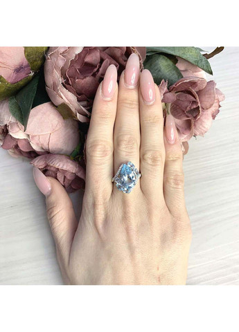 Срібна каблучка з натуральним топазом 5.788ct Silver Breeze (260516297)