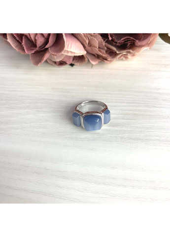 Серебряное кольцо с кошачим глазом Silver Breeze (260516502)