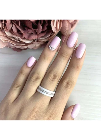 Серебряное кольцо с керамикой Silver Breeze (260516599)