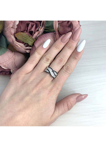 Серебряное кольцо с фианитами Silver Breeze (260516307)