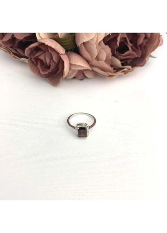 Серебряное кольцо с натуральным гранатом 1.735ct Silver Breeze (260516593)