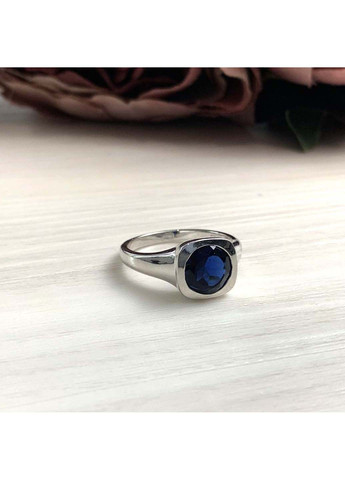 Серебряное кольцо с сапфиром nano 1.388ct Silver Breeze (260516301)