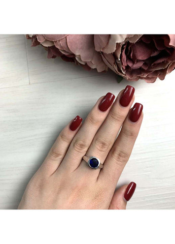 Серебряное кольцо с сапфиром nano 1.388ct Silver Breeze (260516301)