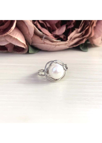 Срібна каблучка з натуральними перлами Silver Breeze (260516605)