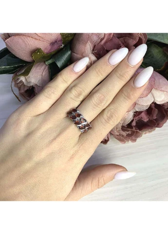 Серебряное кольцо с натуральным гранатом 2.825ct Silver Breeze (260516303)