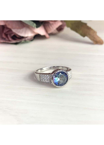 Срібна каблучка з натуральним містик топазом 1.28ct Silver Breeze (260516376)