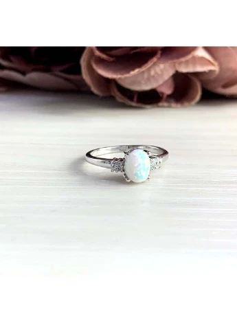 Срібна каблучка з опалом 0.633ct Silver Breeze (260516749)