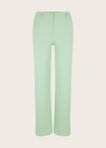 Зеленые кэжуал летние брюки Tom Tailor