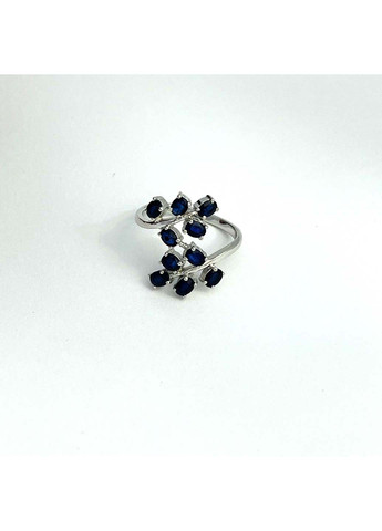 Серебряное кольцо с натуральным сапфиром Silver Breeze (260518177)