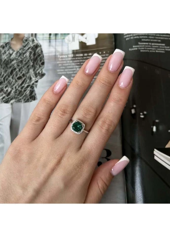 Срібна каблучка з аквамарином 1.647ct. Silver Breeze (260518011)